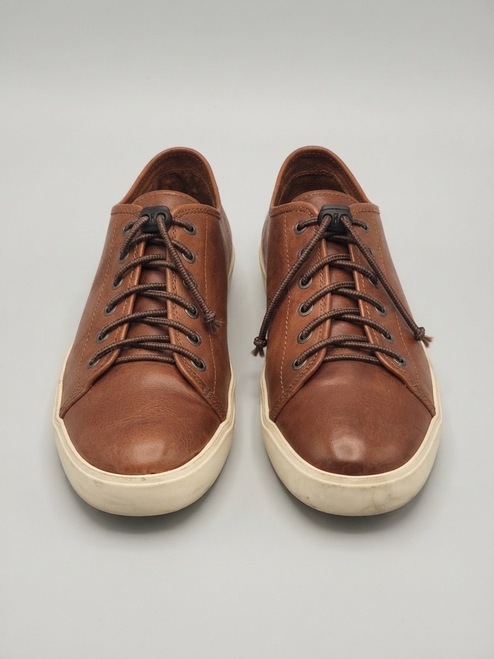 Frye Brown Leather Men's Sneakers - Good Used Condition - Size 10.5